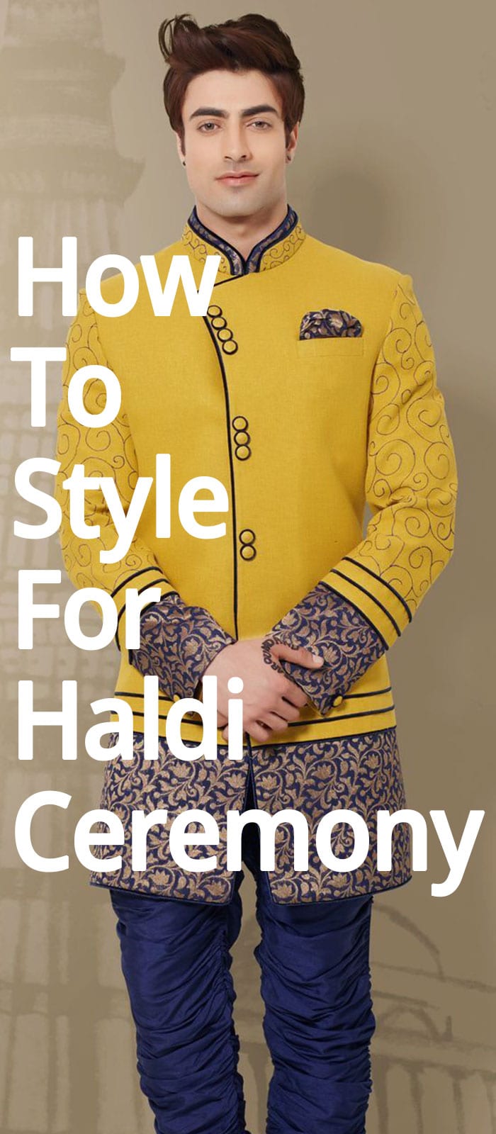 How To Style For Haldi Ceremony