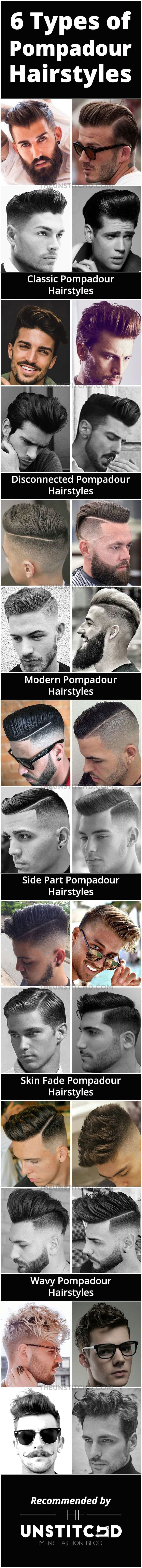 Pompadour-Hairstyle