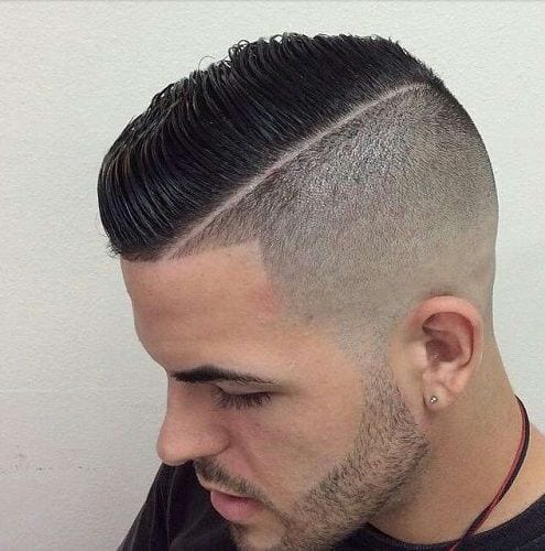 Undercut pompadour