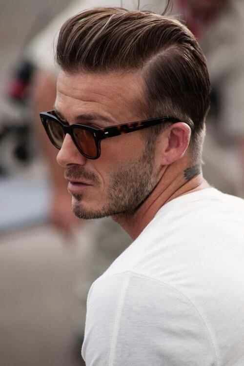 beckham pompadour