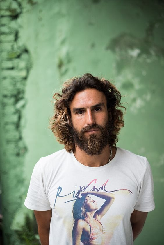 best beard and curly hairstyles