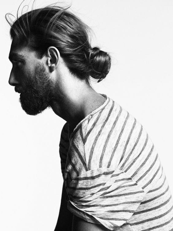 best low man bun