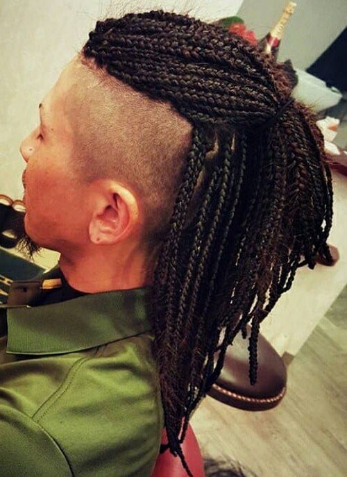 box mohawk dreadlock