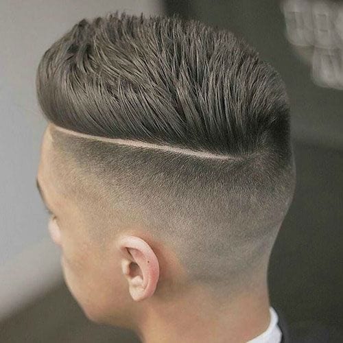 classy disconnected pompadour