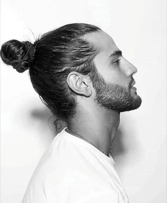 long man bun styles