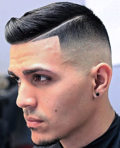 modern pompadour