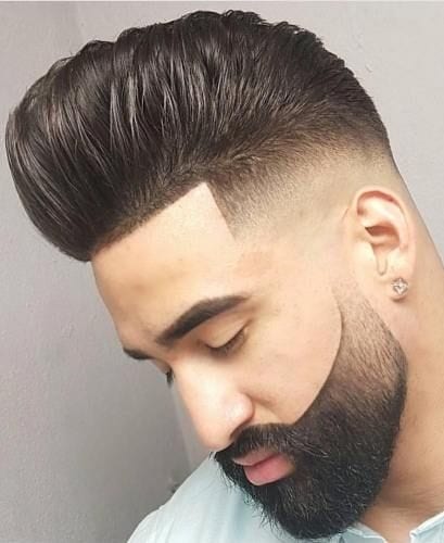 pompadour undercut styles