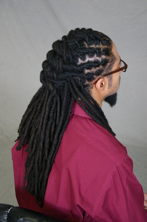 ponytail dreadlock styles