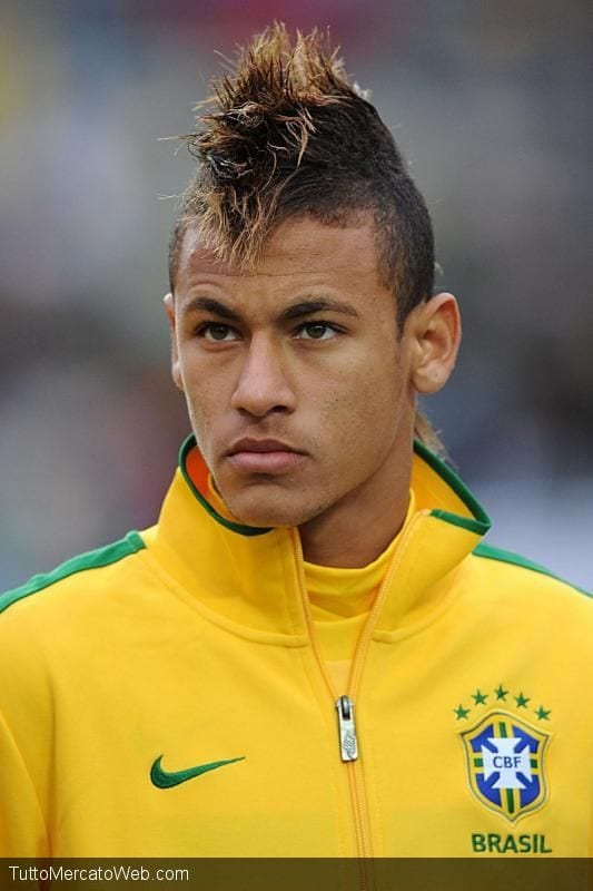 spikey mohawk neymar