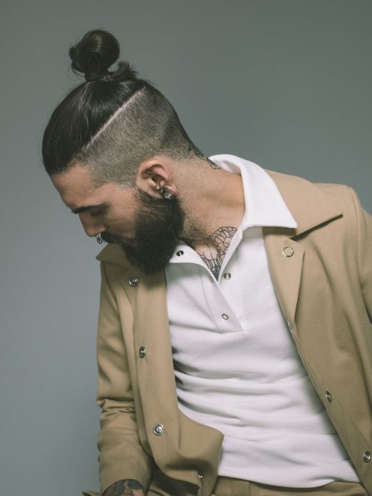 top knot undercut