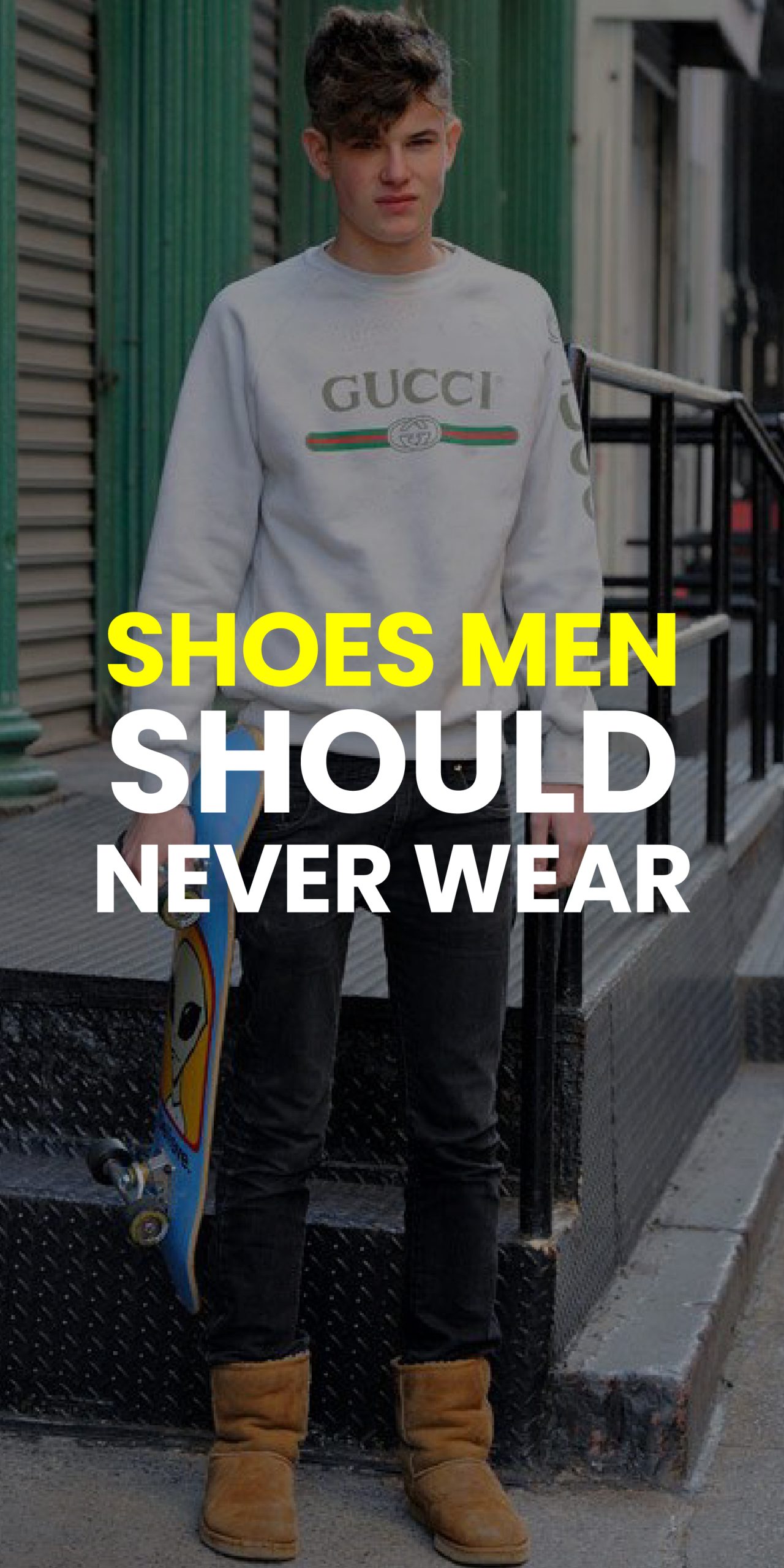 SHOES MEN SHOULD NEVER WEAR