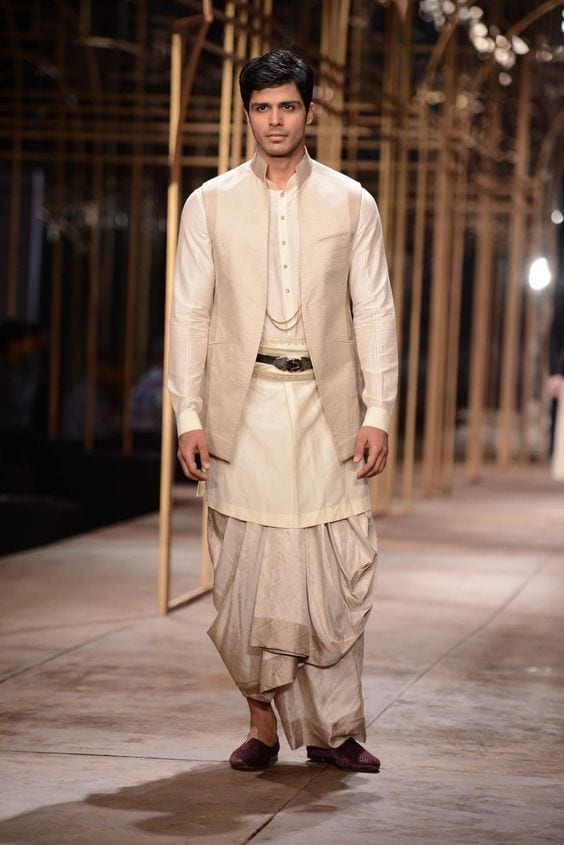 dhoti with jackets