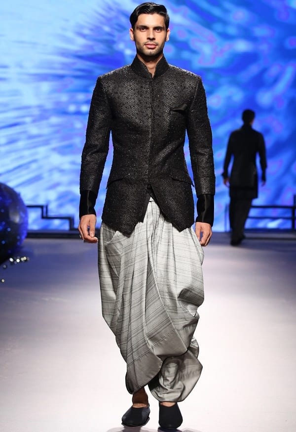 dhoti with jodhpuri jacket