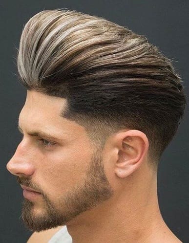 pompadour fade