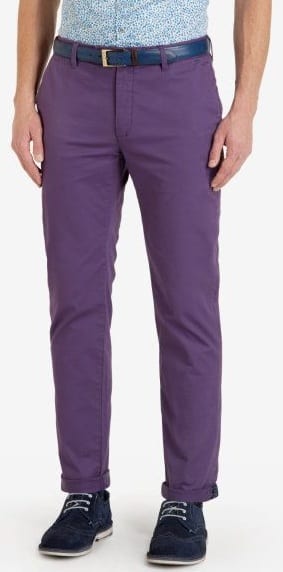 purple chino colour to avoid