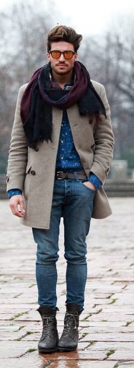 scarfs men- Short Men Guide