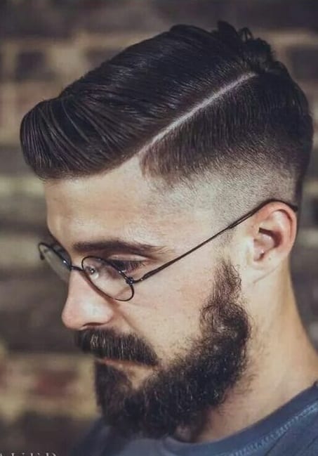 side part fade hairstyles