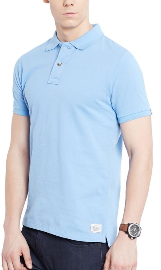 sky blue t shirt light skin tone men avoid