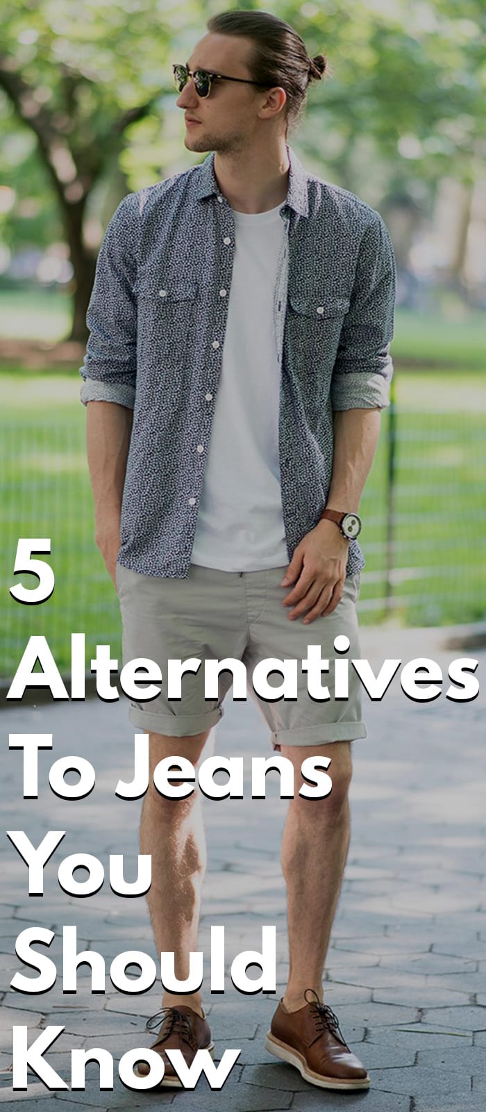 5 Alternatives To Jeans - Chino, Trouser, Joggers