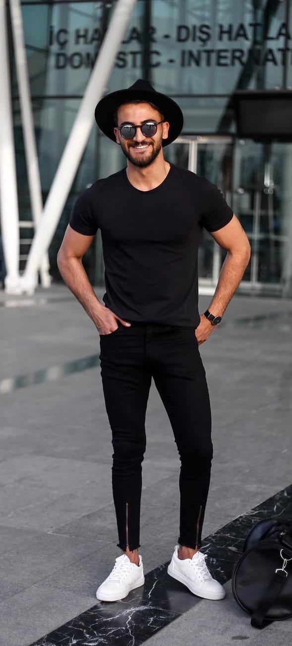 Black T Shirt Outfit Ideas