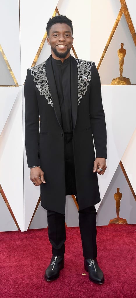Chadwick Boseman Black Panther Oscars 2018