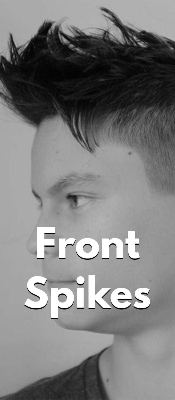 Front Spikes Hairstyle