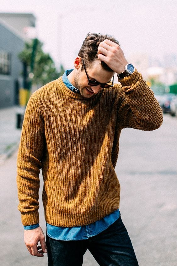 Mustard autumn outfit