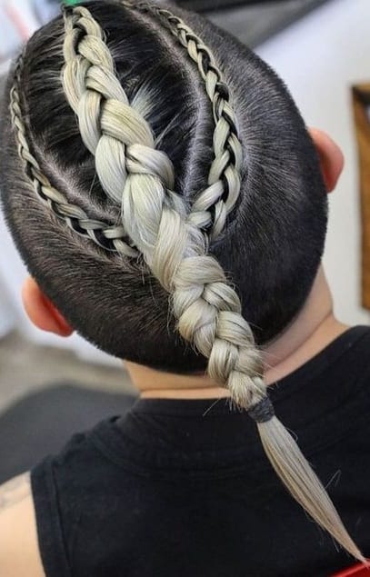 braided designs ponytail