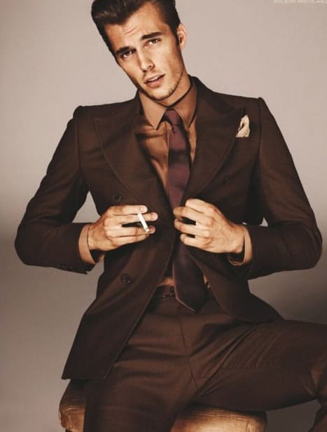 brown suit FI