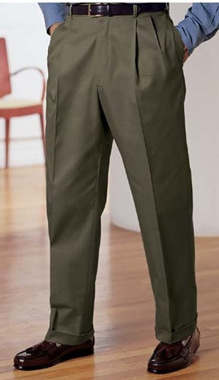 pleated trouser suits