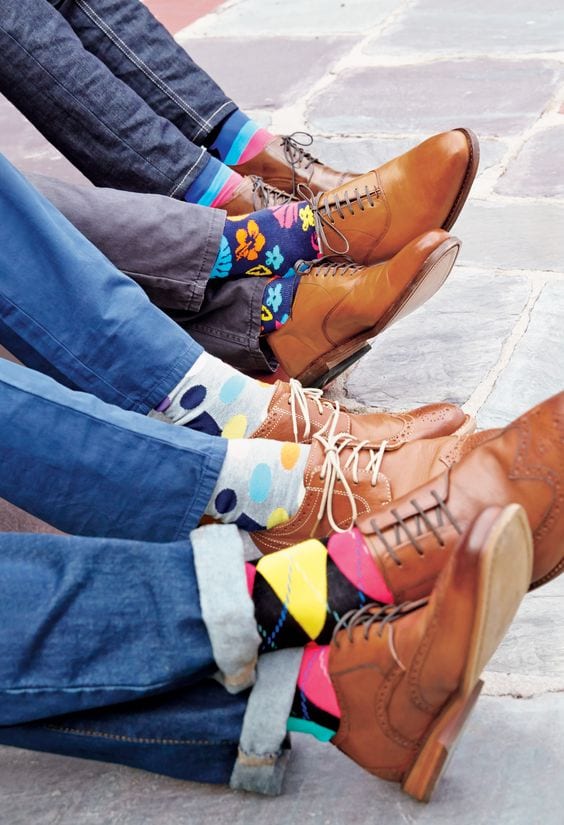 printed socks- outdated fashion Rules