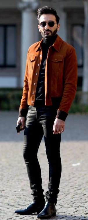 rust jacket