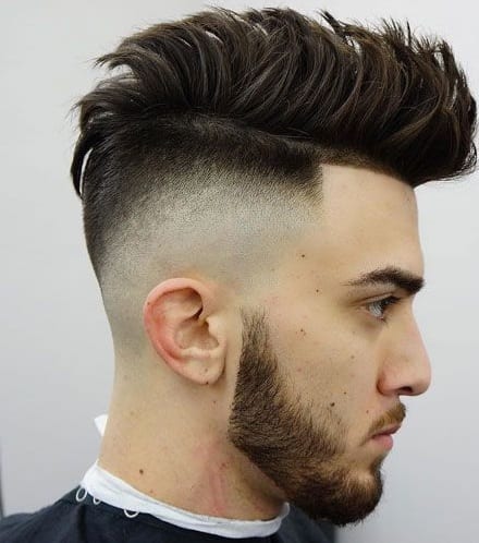 skin fade stubble