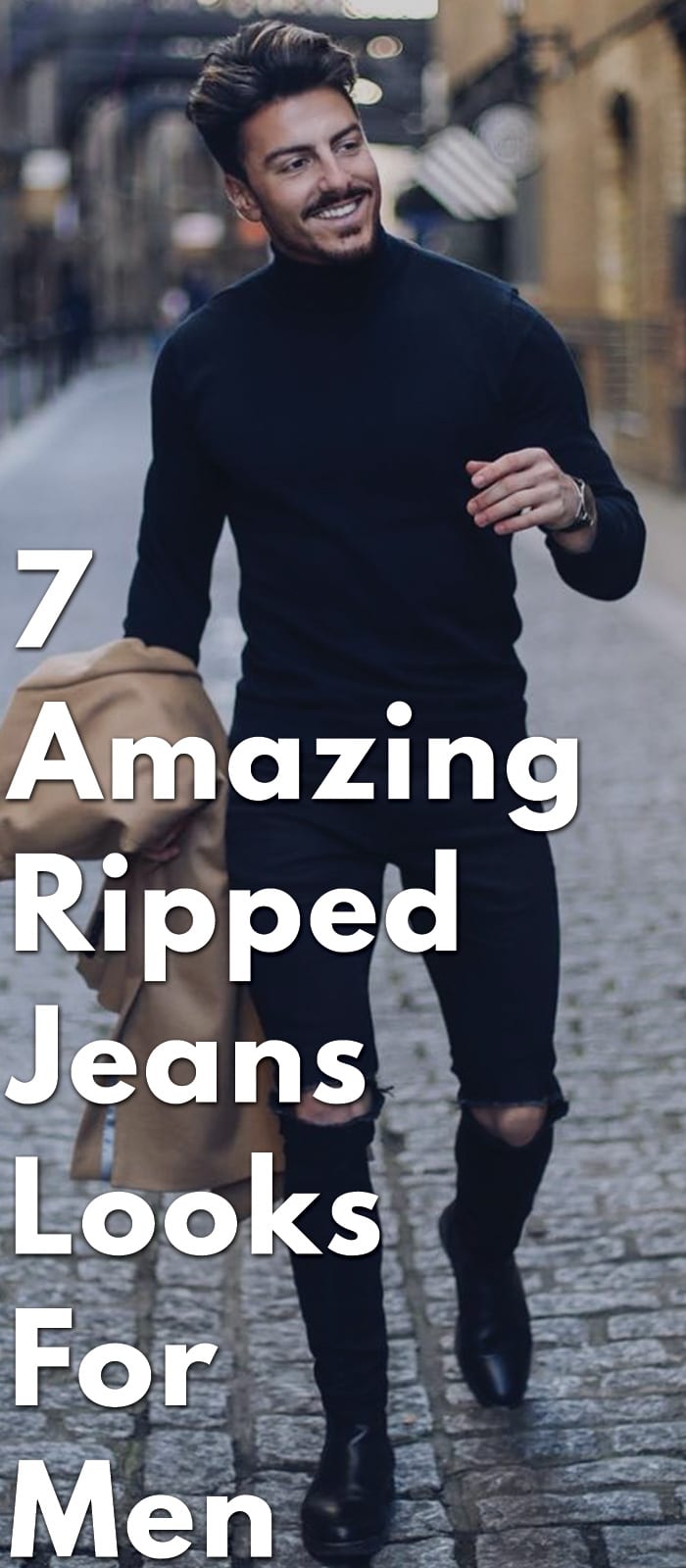 7 Amazing Ripped Jeans Looks