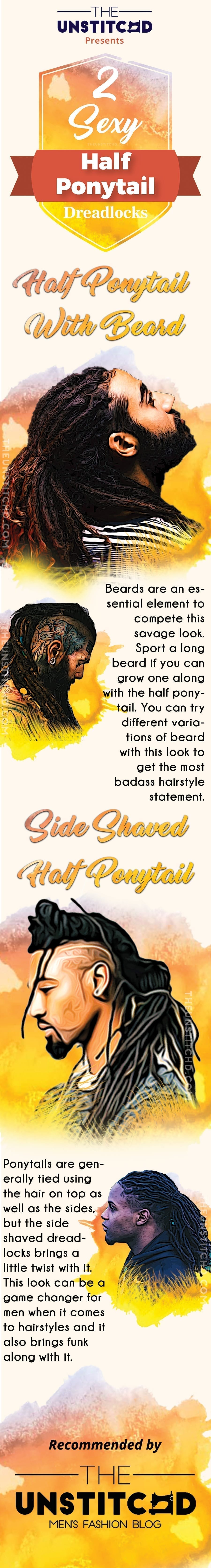 Half-Ponytail-Dreadlock