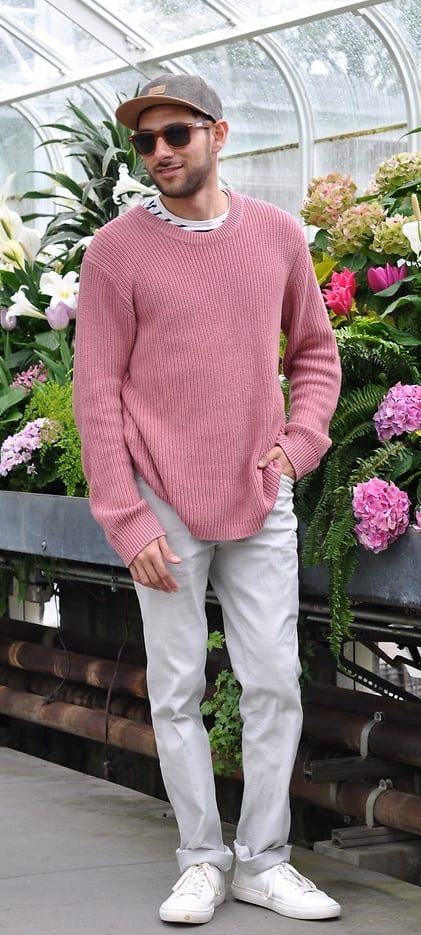 Pink Outfit Men - Sweater