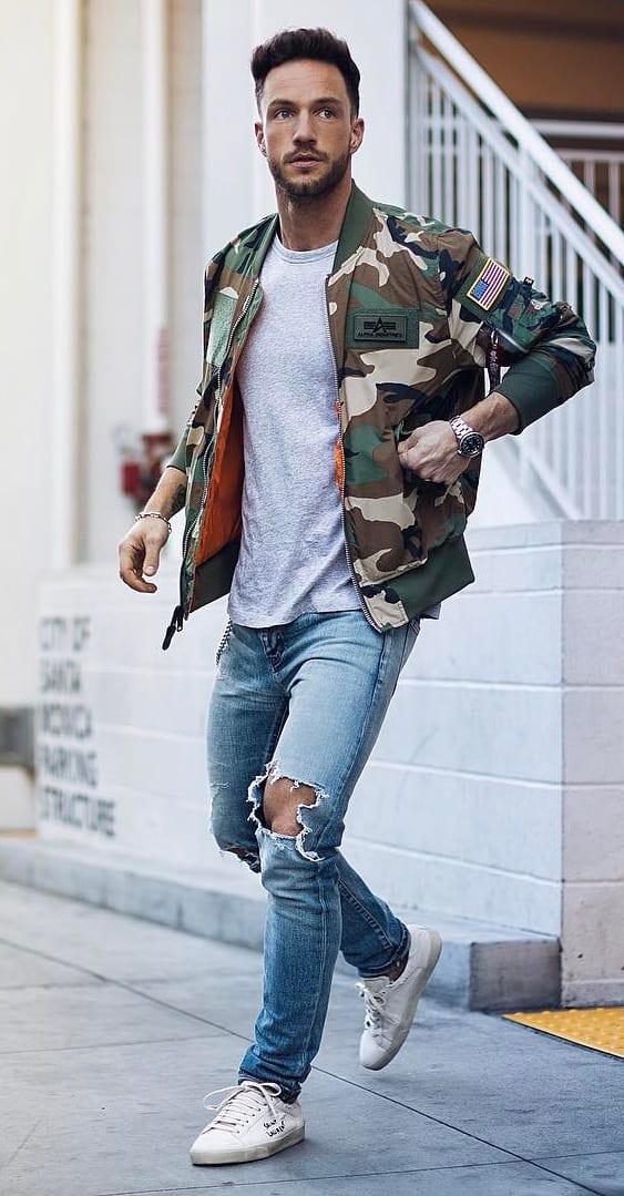 Street Style Trends - Military style attires
