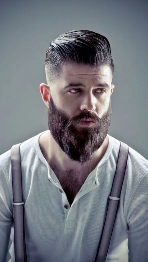 beard styles- ducktail beard