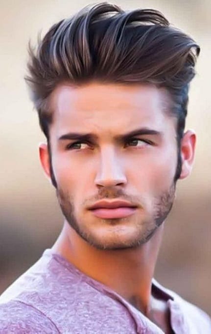 modern pompadour hairstyles