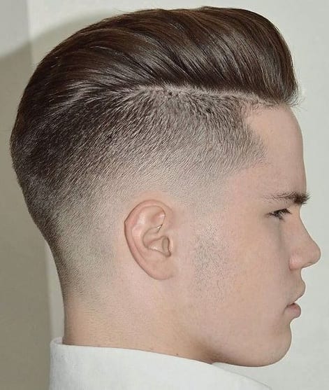 short hair pomp