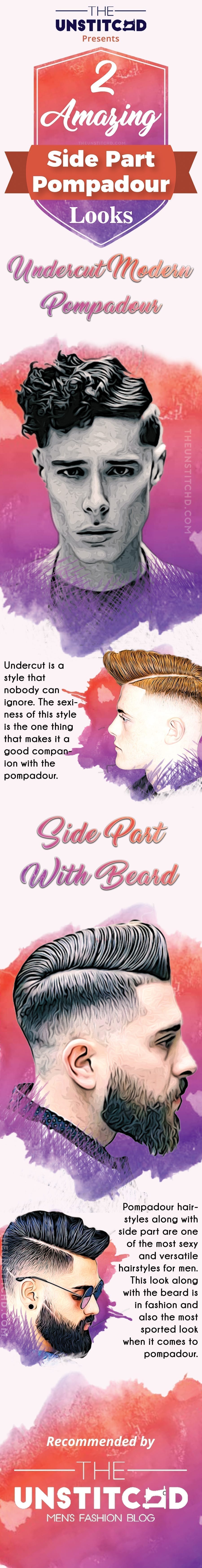 side-parted-Pompadour-info