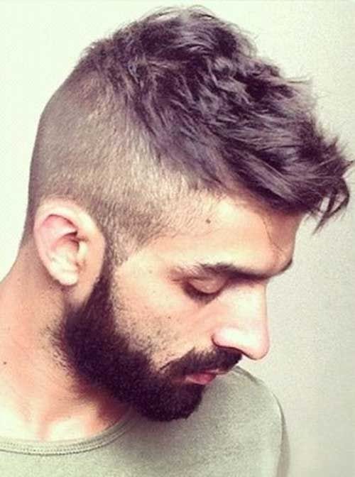 side shave spikes with beard