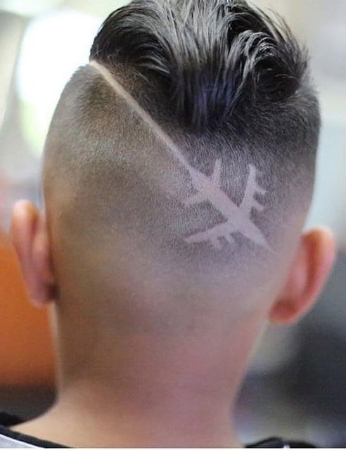 slick back undercut design