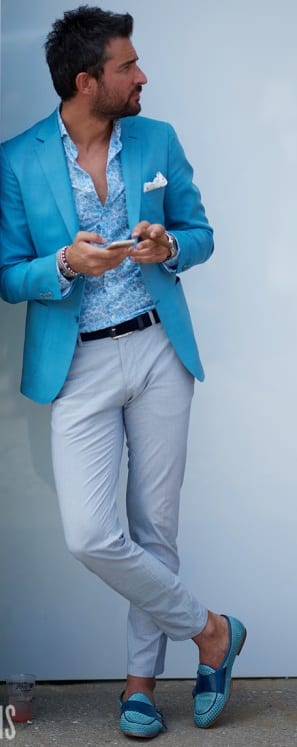 unstructured blazers for men