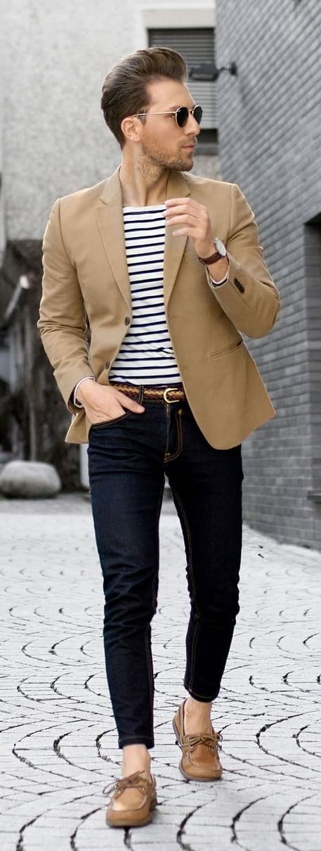 Men's Preppy Style- boat shoes