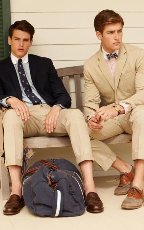 preppy style men