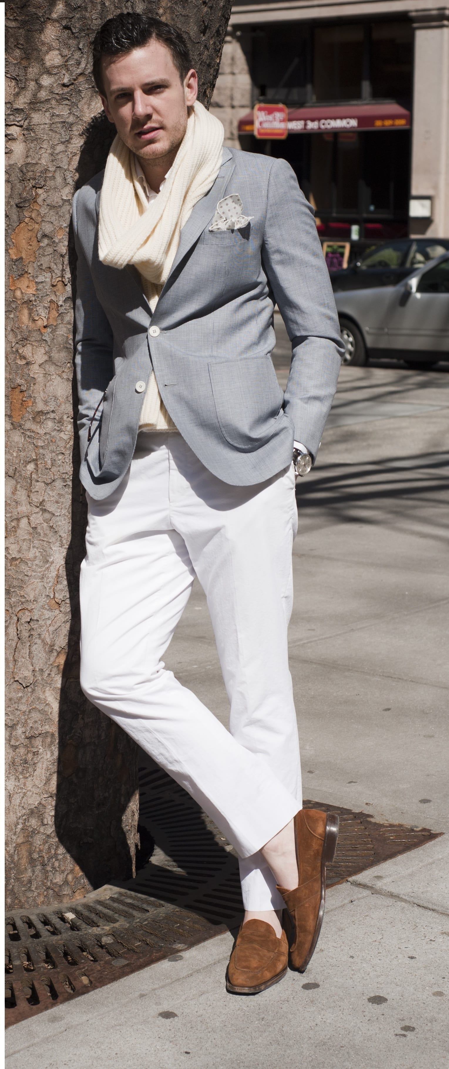 All white denim outfits clearance
