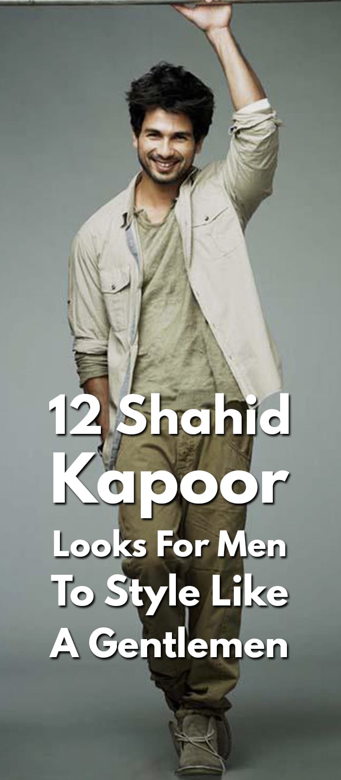 12 Shahid Kapoor Looks For Men To Style Like A Gentlemen