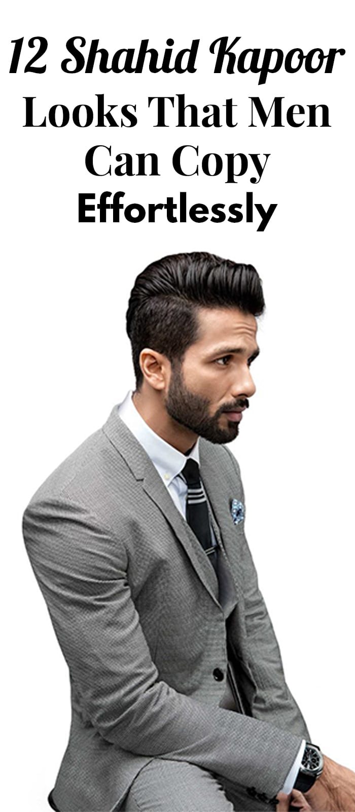12 Shahid Kapoor Looks That Men Can Copy Effortlessly.