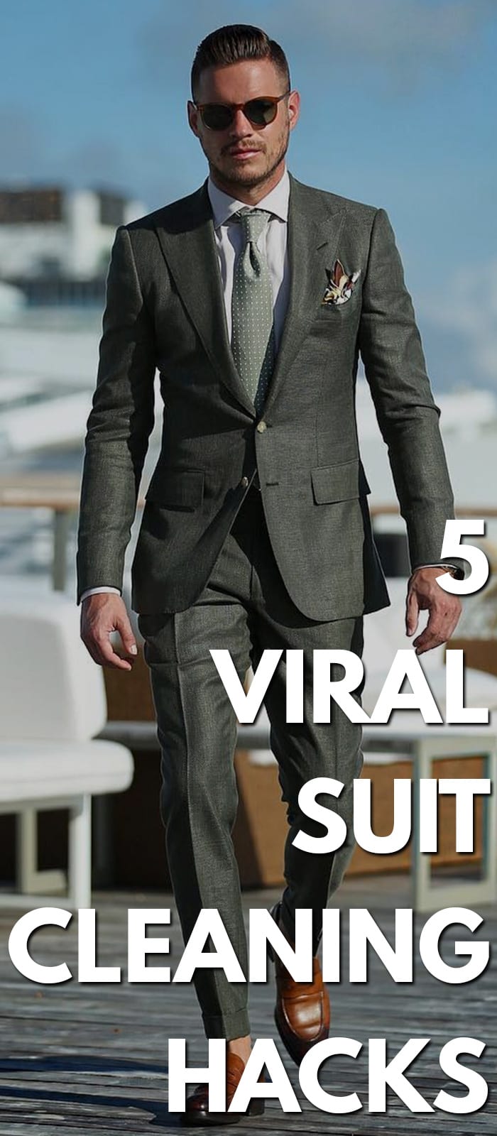 5 Viral Suit Cleaning Hacks